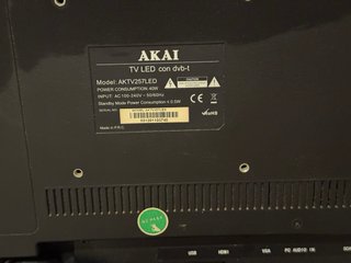 Monitor LED Akai 25 pollici