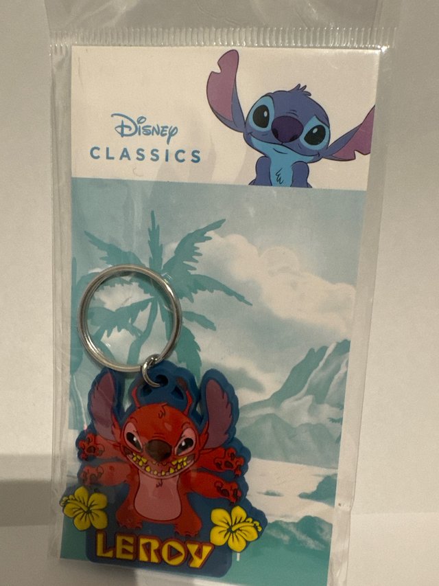 Llavero Stitch Leroy Disney Classics