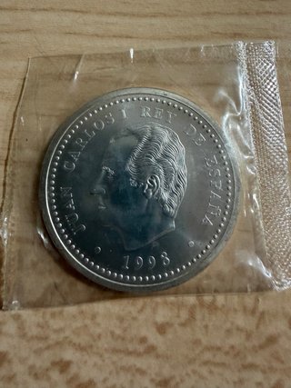 2 Monedas 2000 Ptas Juan Carlos I 1997 y 98