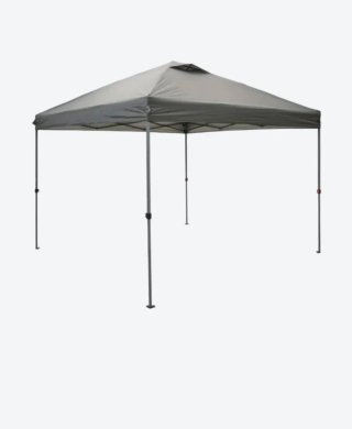 Cenador Gazebo Plegable Gris 3x3