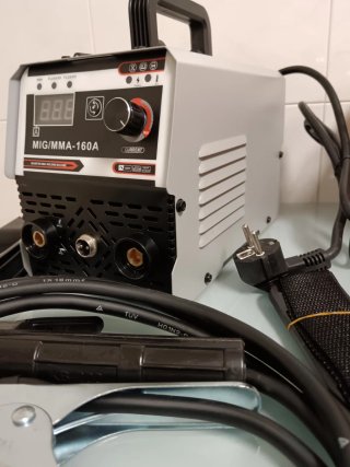 Máquina Soldar Inverter MIG/MMA 160A