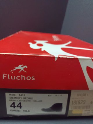 Botines Fluchos Heracles Negro Talla 44