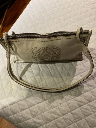 Bolso Loewe Piel Blanco Original