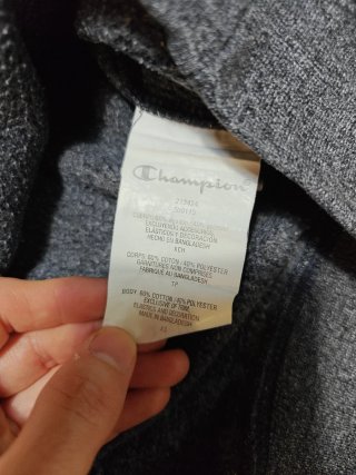 Sudadera Champion Gris - Talla XS