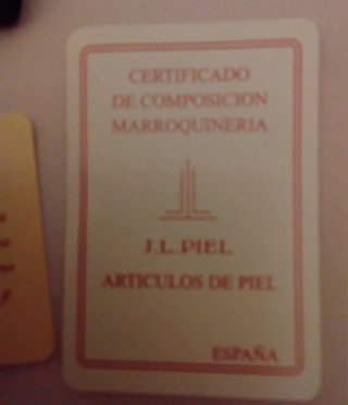 Billetero monedero de piel marrón