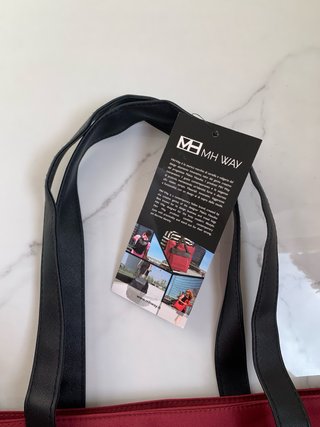 Borsa Tote MH Way Rossa Unisex Nuova