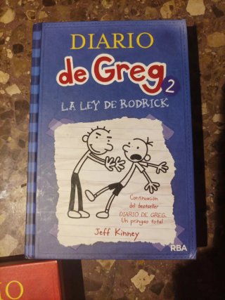 Lote 4 libros Diario de Greg (Sin tocar)