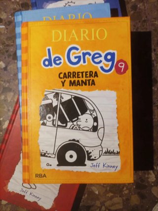 Lote 4 libros Diario de Greg (Sin tocar)