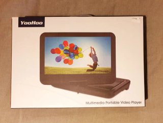 ★Reproductor DVD portátil LED 14,1 pulgadas 5000mA