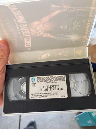 El Ejército de las Tinieblas VHS