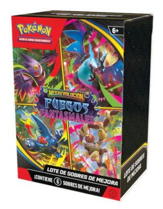 Pokémon TCG: Megaevolución Fuegos Fantasmales Lote