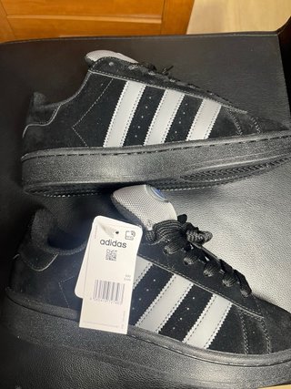 Adidas Campus Negras y Grises