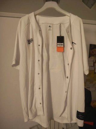Camisa Béisbol Tenth Blanca Talla L