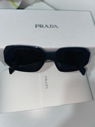 Gafas de Sol Prada Negras Rectangulares