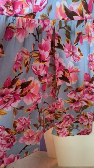 Vestido largo floral verano