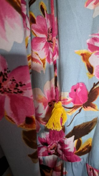 Vestido largo floral verano