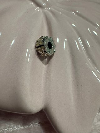 Pandora Separador Flor Circonita Plata