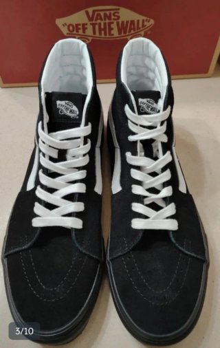 Botas Vans Negras Talla 44