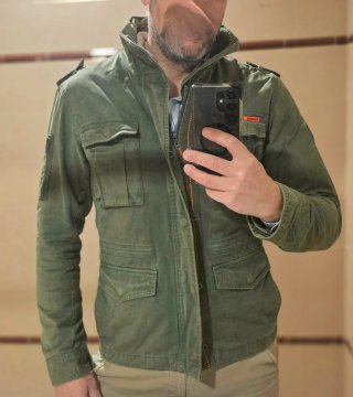 Chaqueta Militar Superdry Verde Oliva