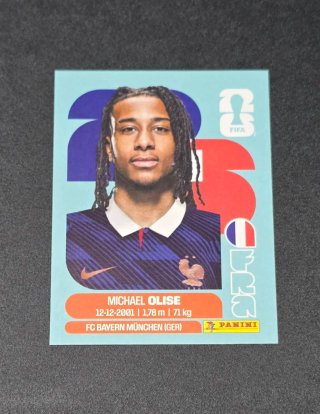 Cromo Michael Olise Rookie Mundial 2026 Panini