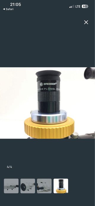 Telescopio Bresser MC-152 y montura GOTO EQ5 + ext