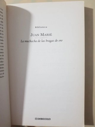 Libro La muchacha de las bragas de oro