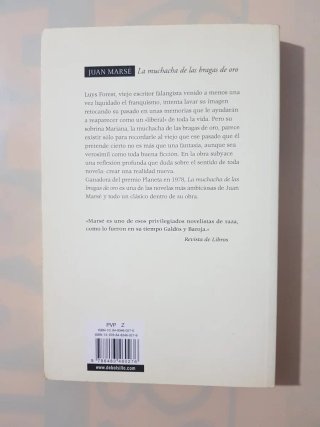 Libro La muchacha de las bragas de oro