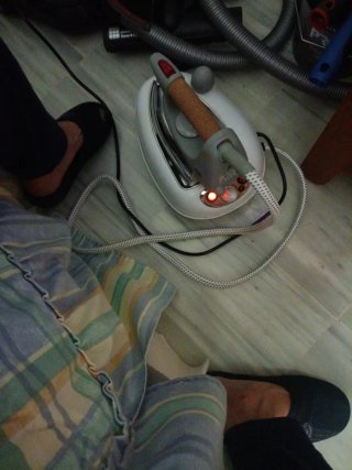 Plancha de vapor