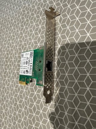 Tarjeta Red Intel Gigabit Ethernet PCIe