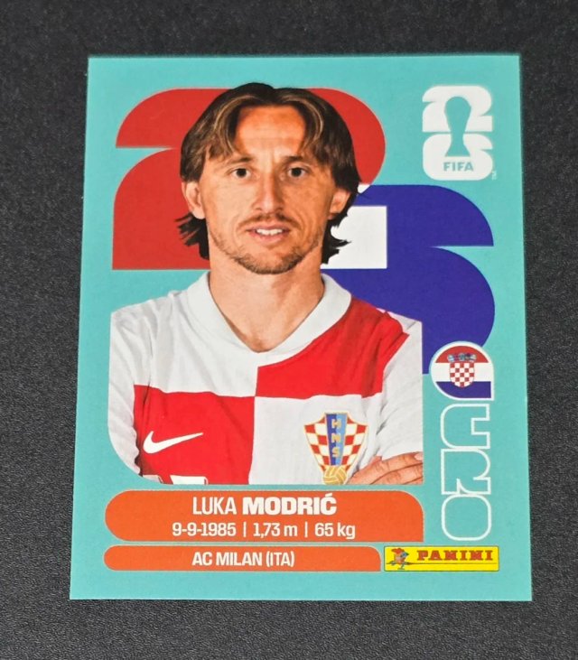 Cromo Luka Modric Panini Mundial 2026