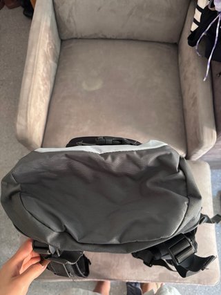 Mochila de Montaña Gris y Naranja