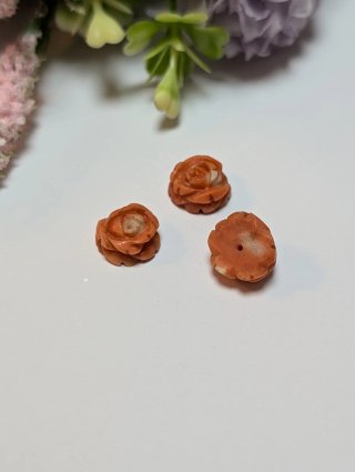 3 Rosas de Coral antiguas