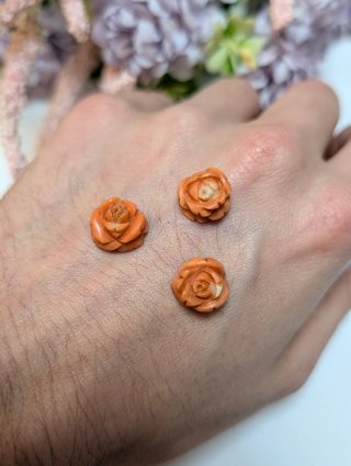 3 Rosas de Coral antiguas