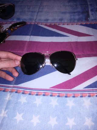 Lote 4 gafas de sol hombre/mujer aviador+pantalla