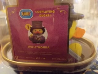 Pato Willy Wonka Tubbz Coleccionable 12cm alto