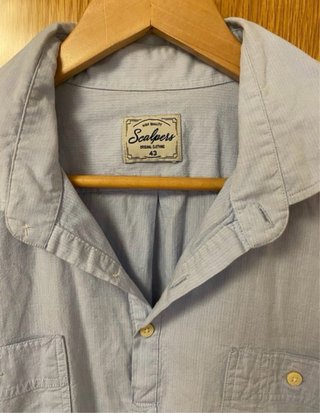 Camisa Scalpers Azul Talla L