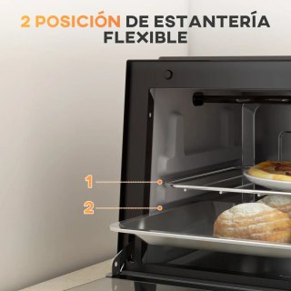 Horno Eléctrico Sobremesa caravana campers pizza