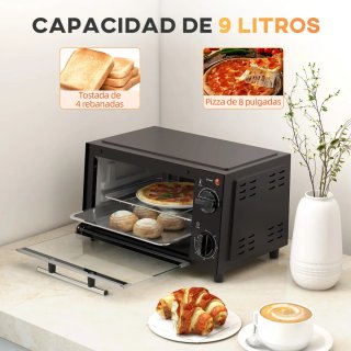 Horno Eléctrico Sobremesa caravana campers pizza
