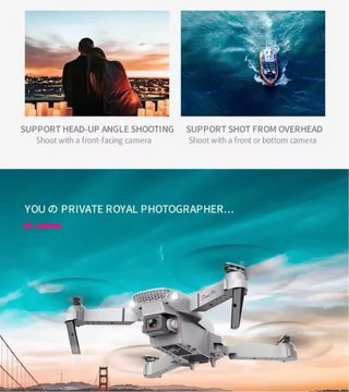 Dron E88 Wifi Nuevo