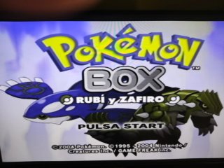 Pokémon Box Rubí y Zafiro Nintendo Gamecube