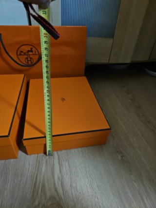 Borsa e 2 Scatole Hermes Arancione