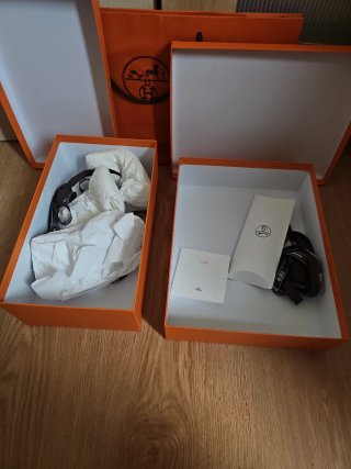 Borsa e 2 Scatole Hermes Arancione