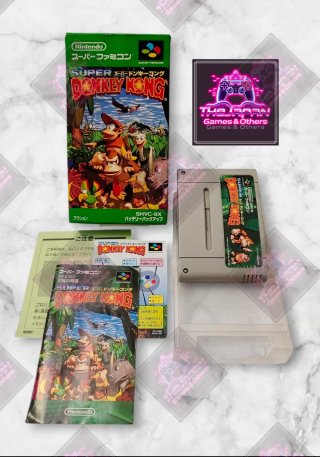 SUPER DONKEY KONG SFC (JAP) CON PLACA METAL 14X20