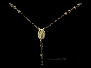 crucifijo oro 18k