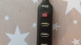 Hub USB 3.0 4 Puertos con Interruptor MTK