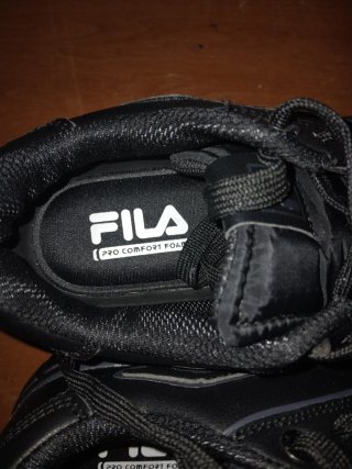 Zapatos Fila Negros 38