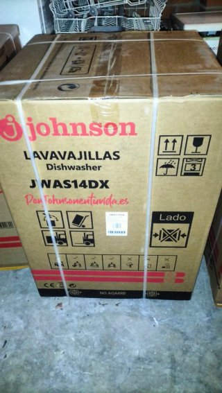 Lavavajillas Johnson 14 servicios Inox