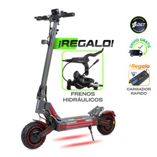 Patinete Eléctrico M41 TANK Doble Motor 2000W negr