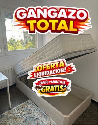 Canapé de 105x190 en liquidación