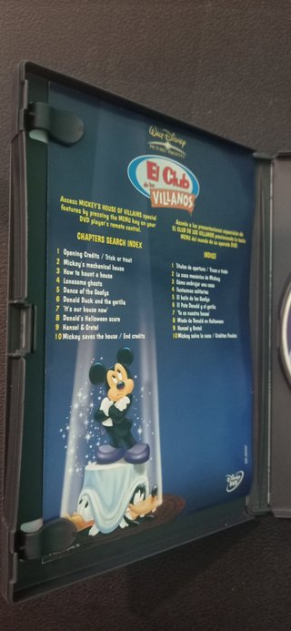 DVD El Club de los Villanos Disney